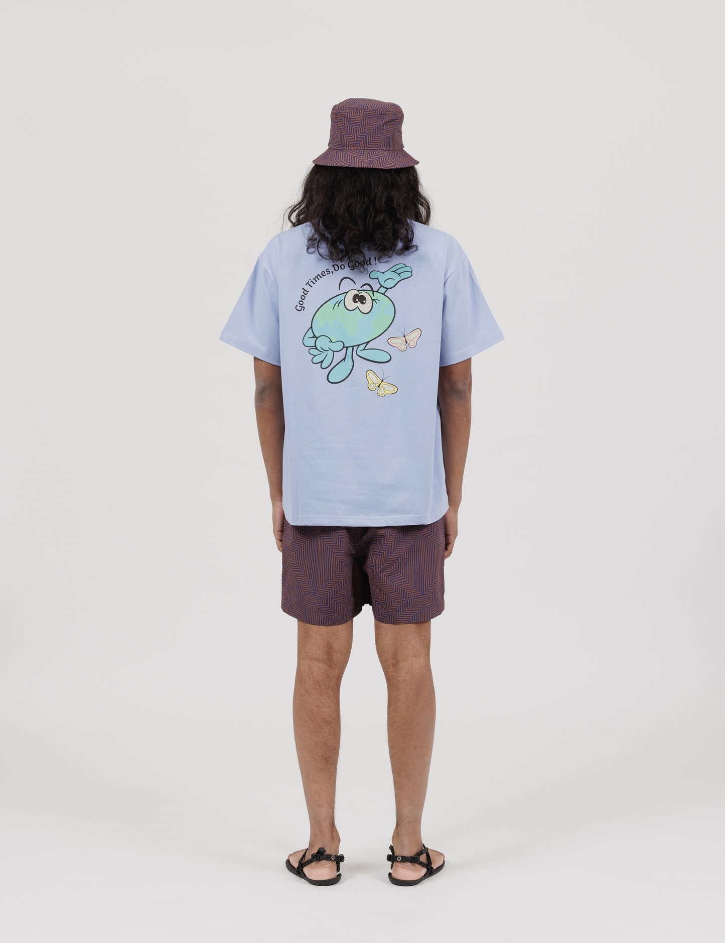 Eco Friends-Bli Made Short Sleeve T-Shirts (Watery)