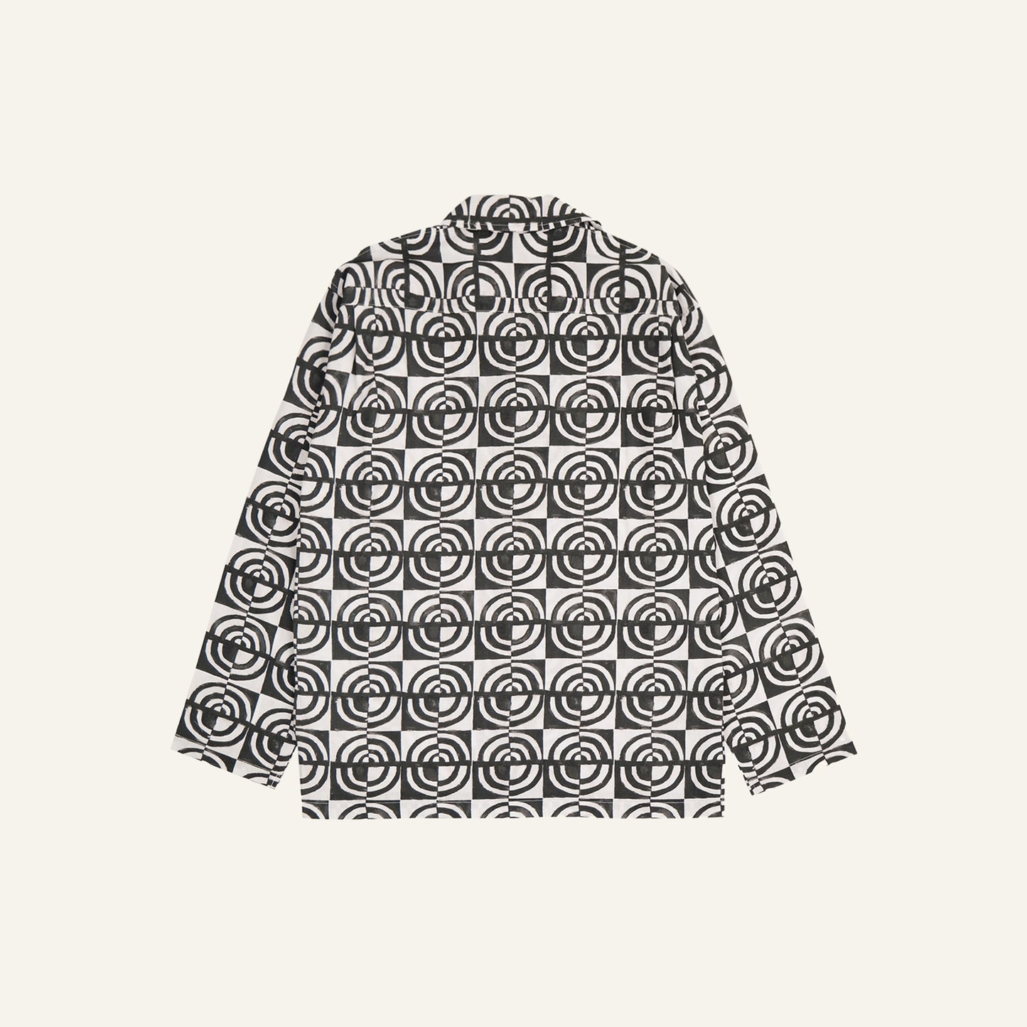 Monogram Block Print Sack Jacket