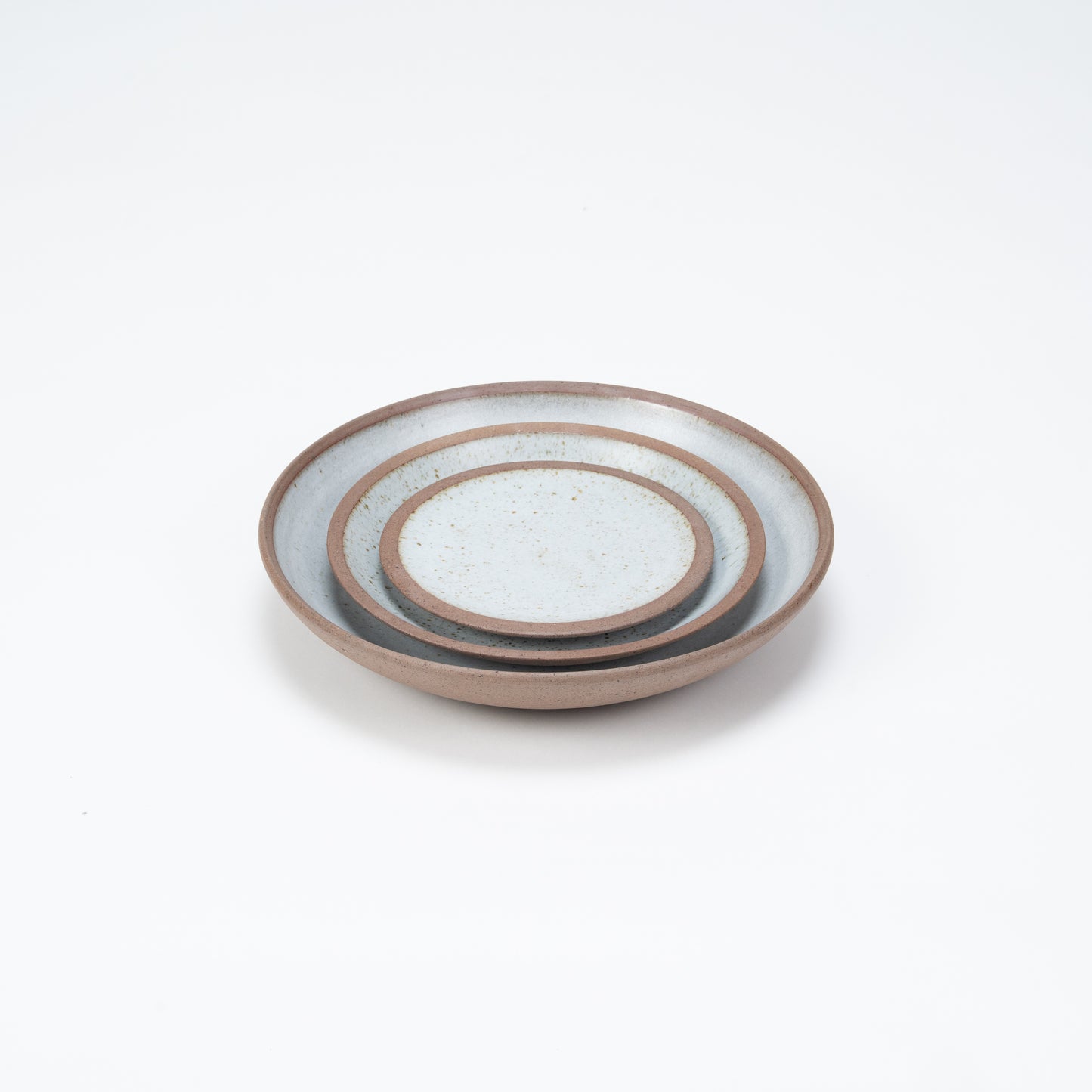 Broken Glaze Ceramic Medium Plate