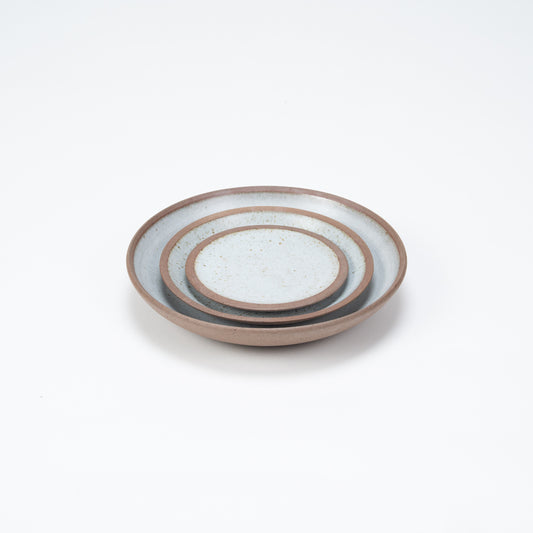 Broken Glaze Ceramic Medium Plate