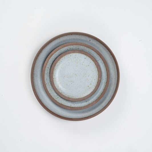 Broken Glaze Ceramic Large Plate