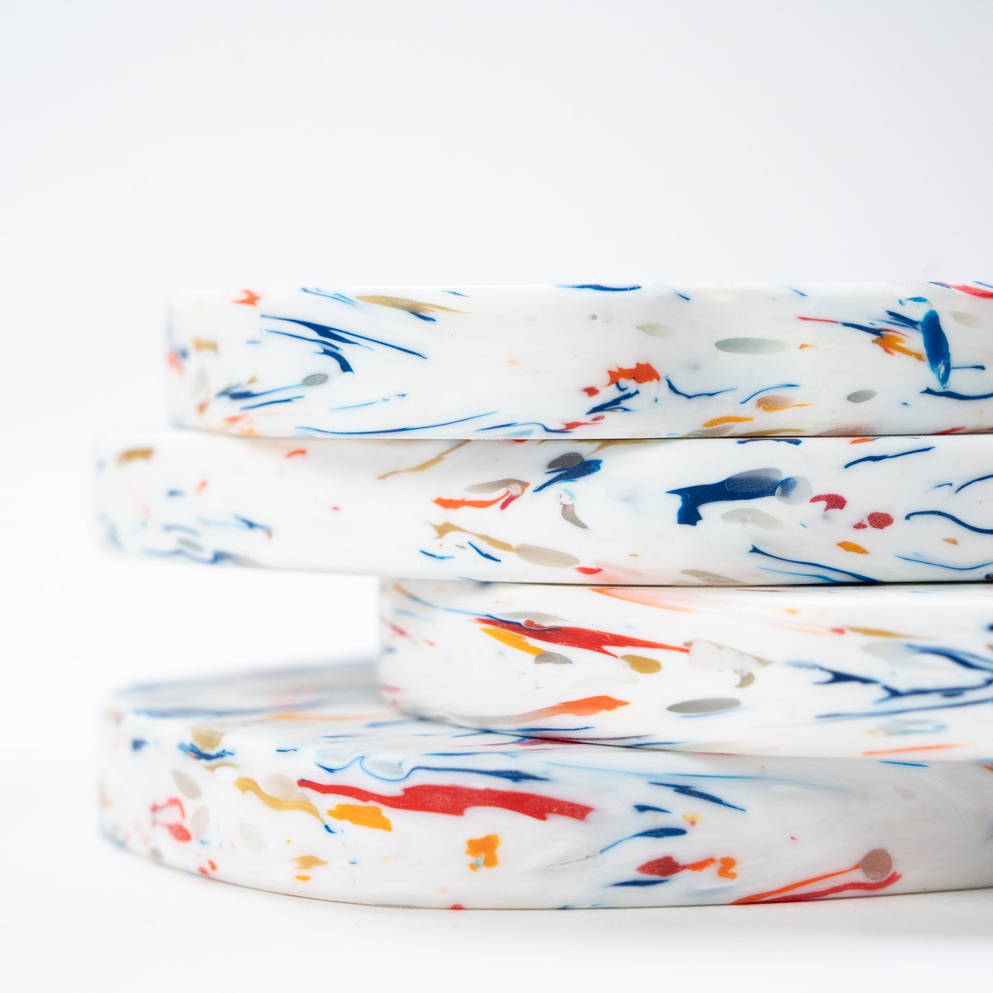 Flat Plastic Coaster