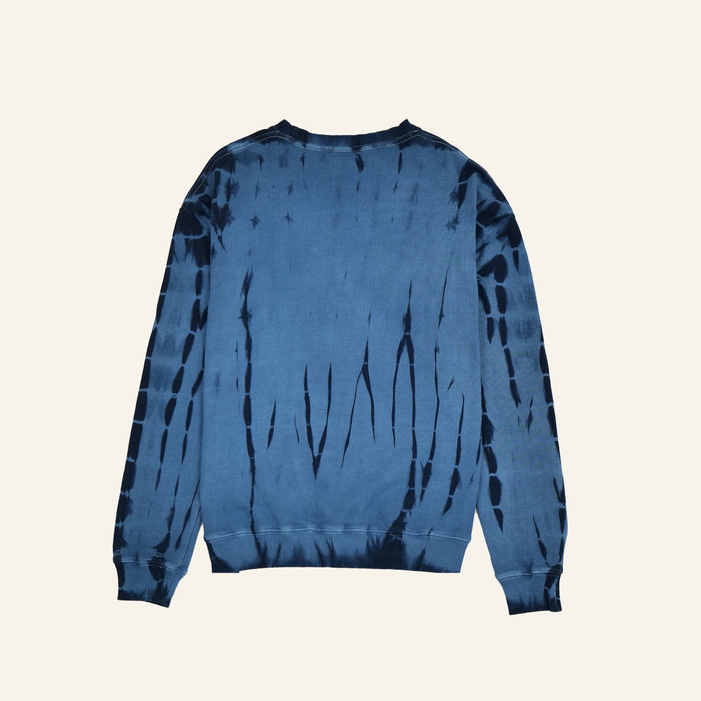 Tie Dye Crewneck Sweater (Indigo)