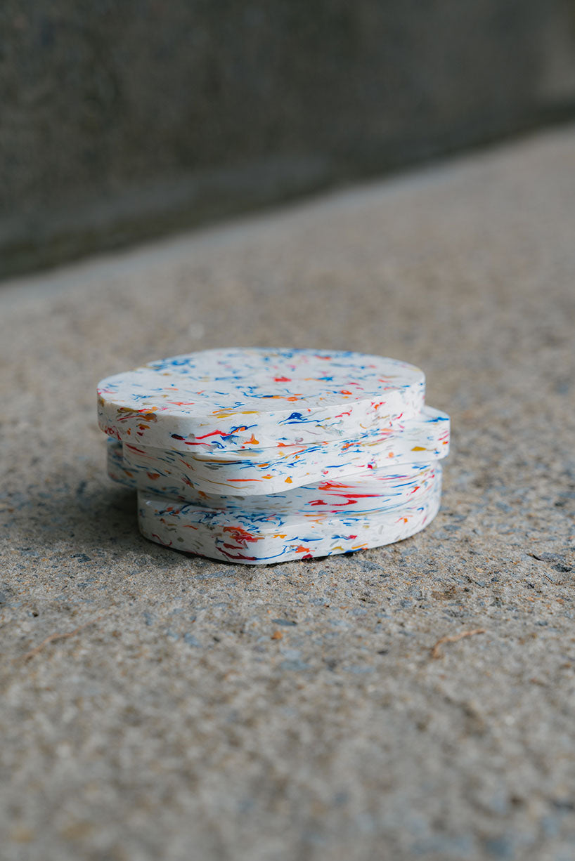 Flat Plastic Coaster