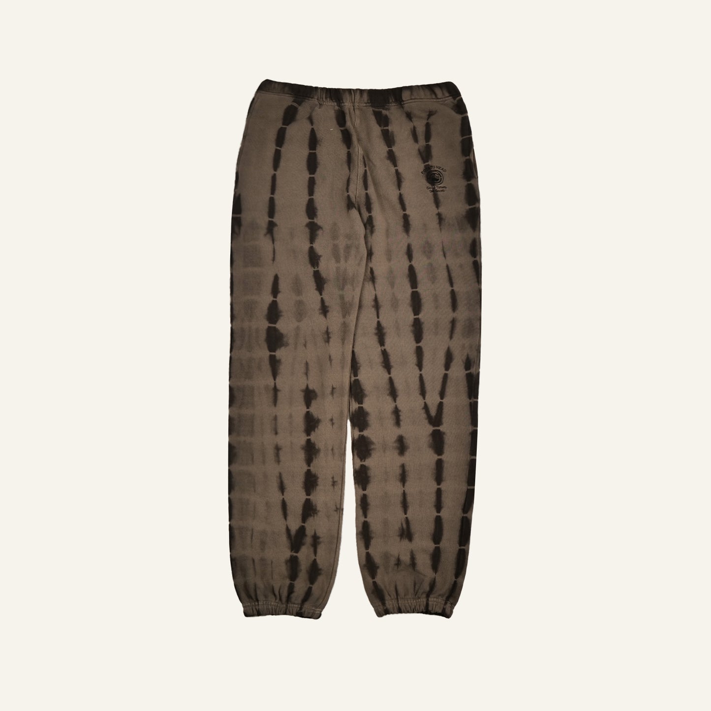 Tie Dye Sweatpants (Black)