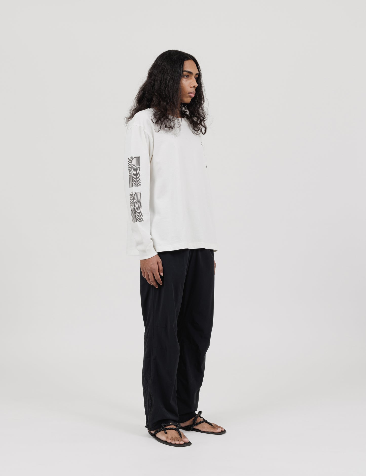 Chakra-Bli Made Long Sleeve T-Shirts (Off White)