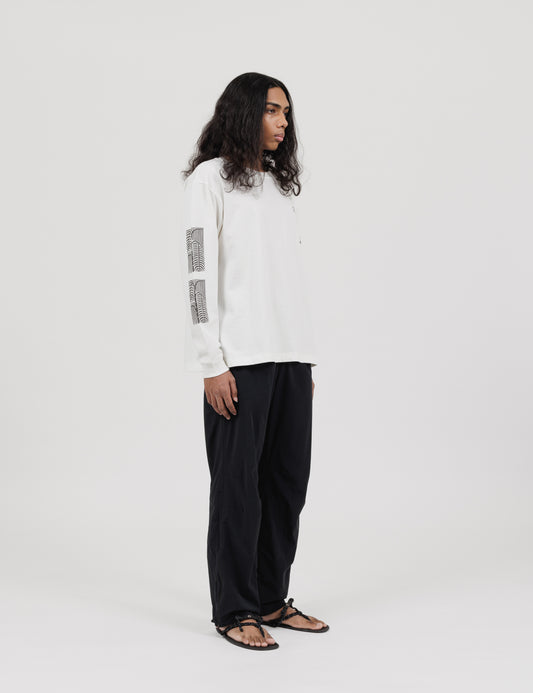 Chakra-Bli Made Long Sleeve T-Shirts (Off White)