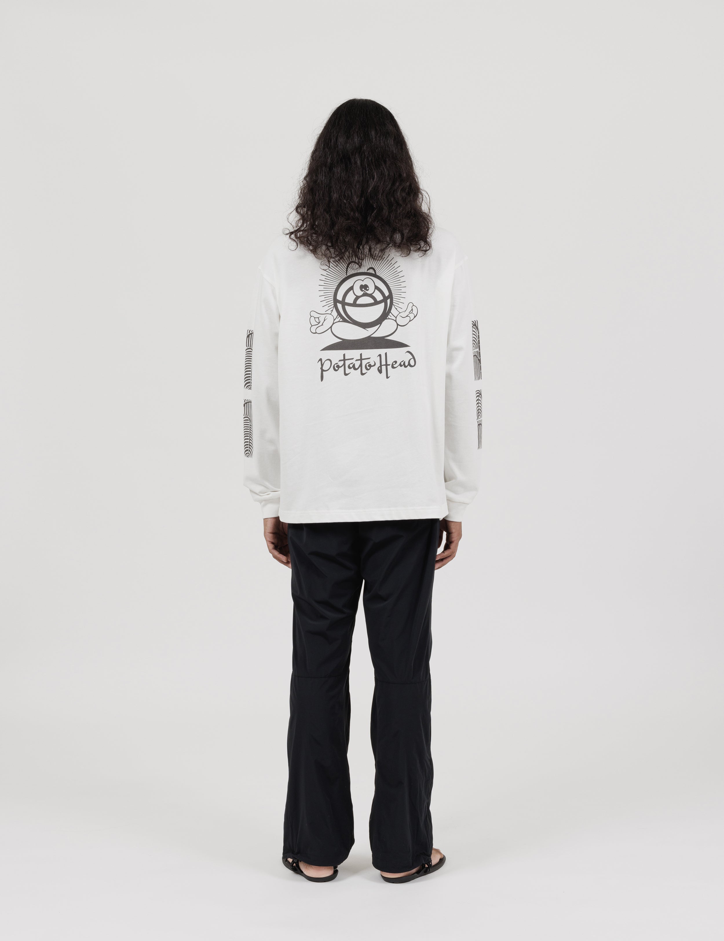 Chakra-Bli Made Long Sleeve T-Shirts (Off White)