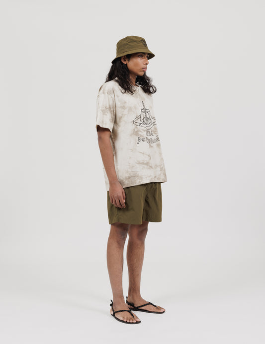 Desa Potato Head Short Sleeve T-Shirts (White x Light Grey)
