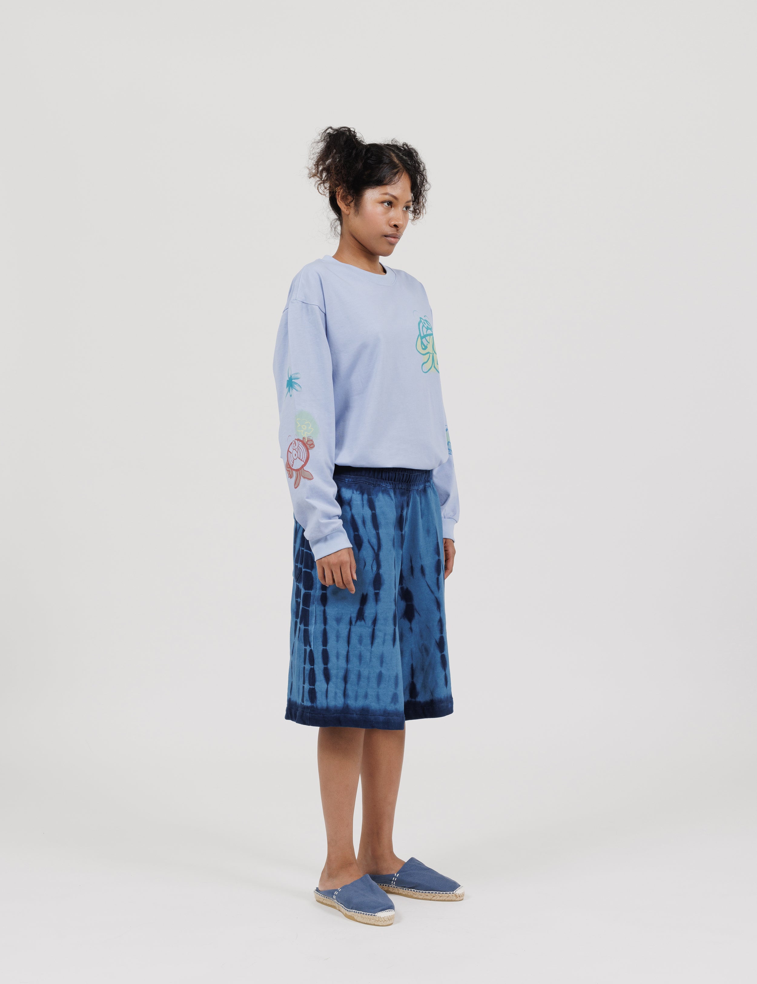 Eco Friends-Bli Made Long Sleeve T-Shirts (Watery)