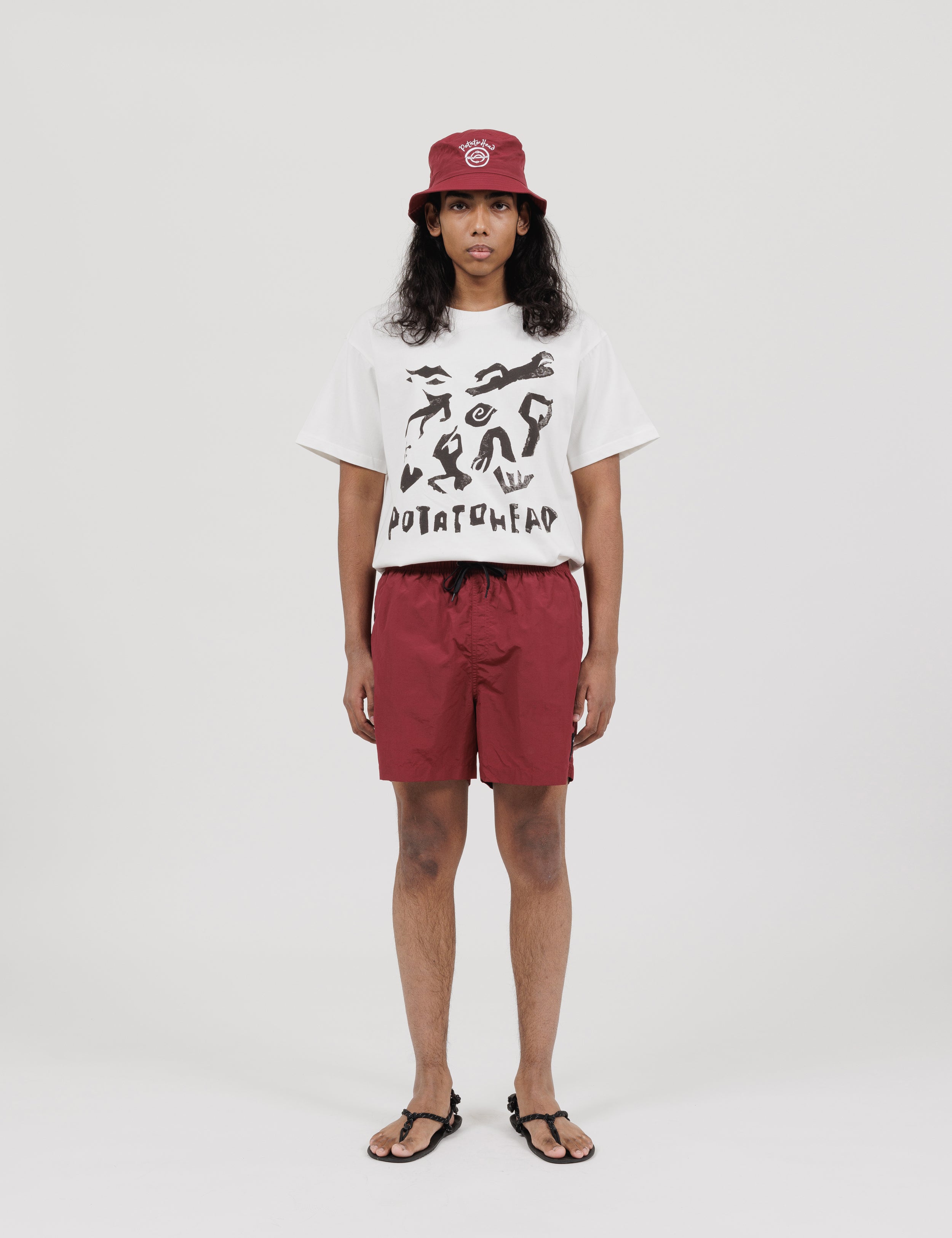 Swim Shorts (Bordeaux)