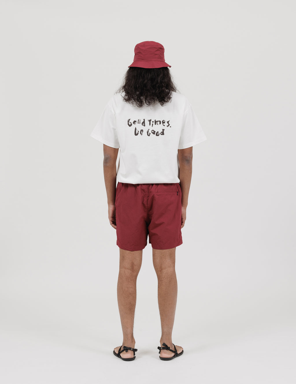 Swim Shorts (Bordeaux)