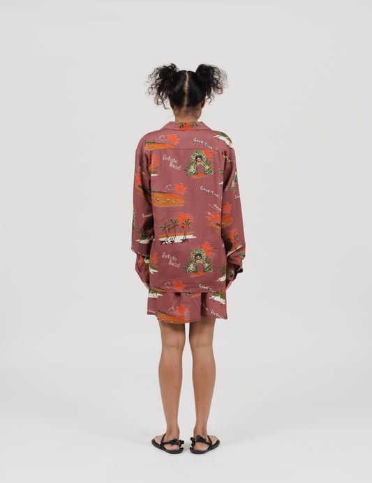 Sunset Mania Women's Slip Dress