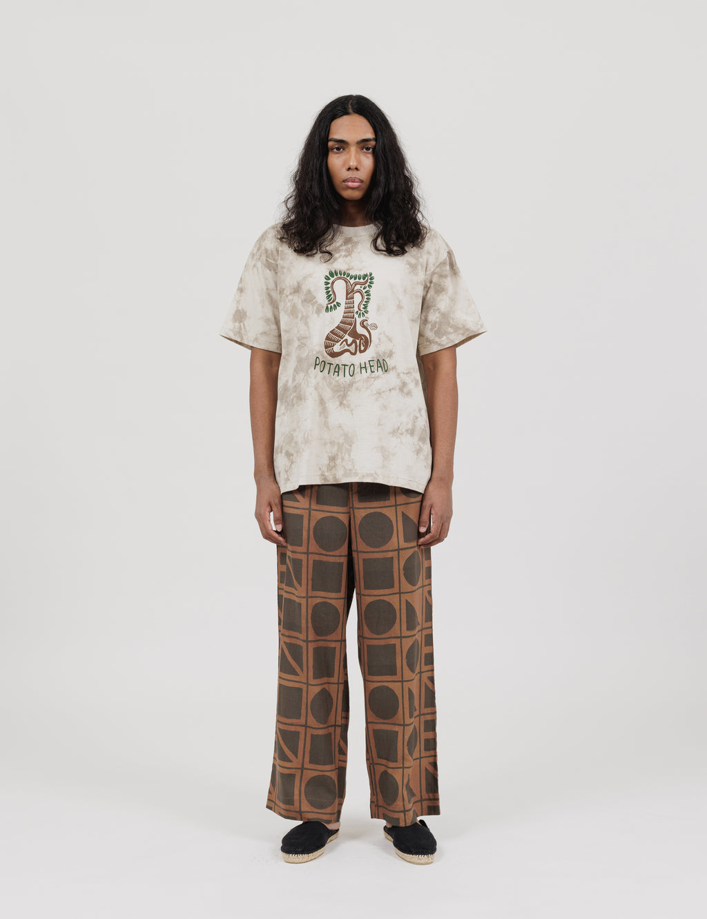 Tree Of Life Short Sleeve T-Shirts (White x Light Grey)