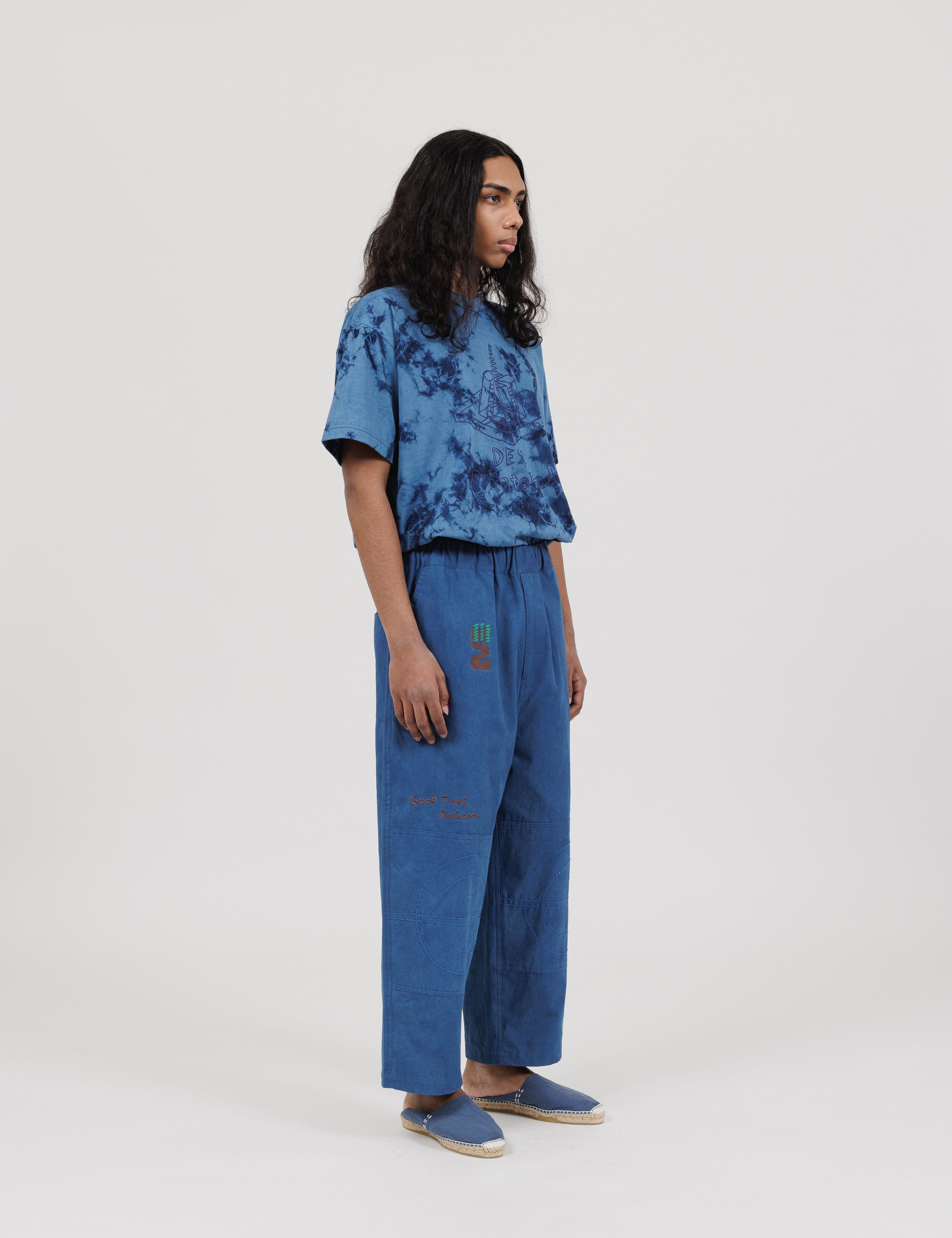 Desa Potato Head Short Sleeve T-Shirts (Indigo)