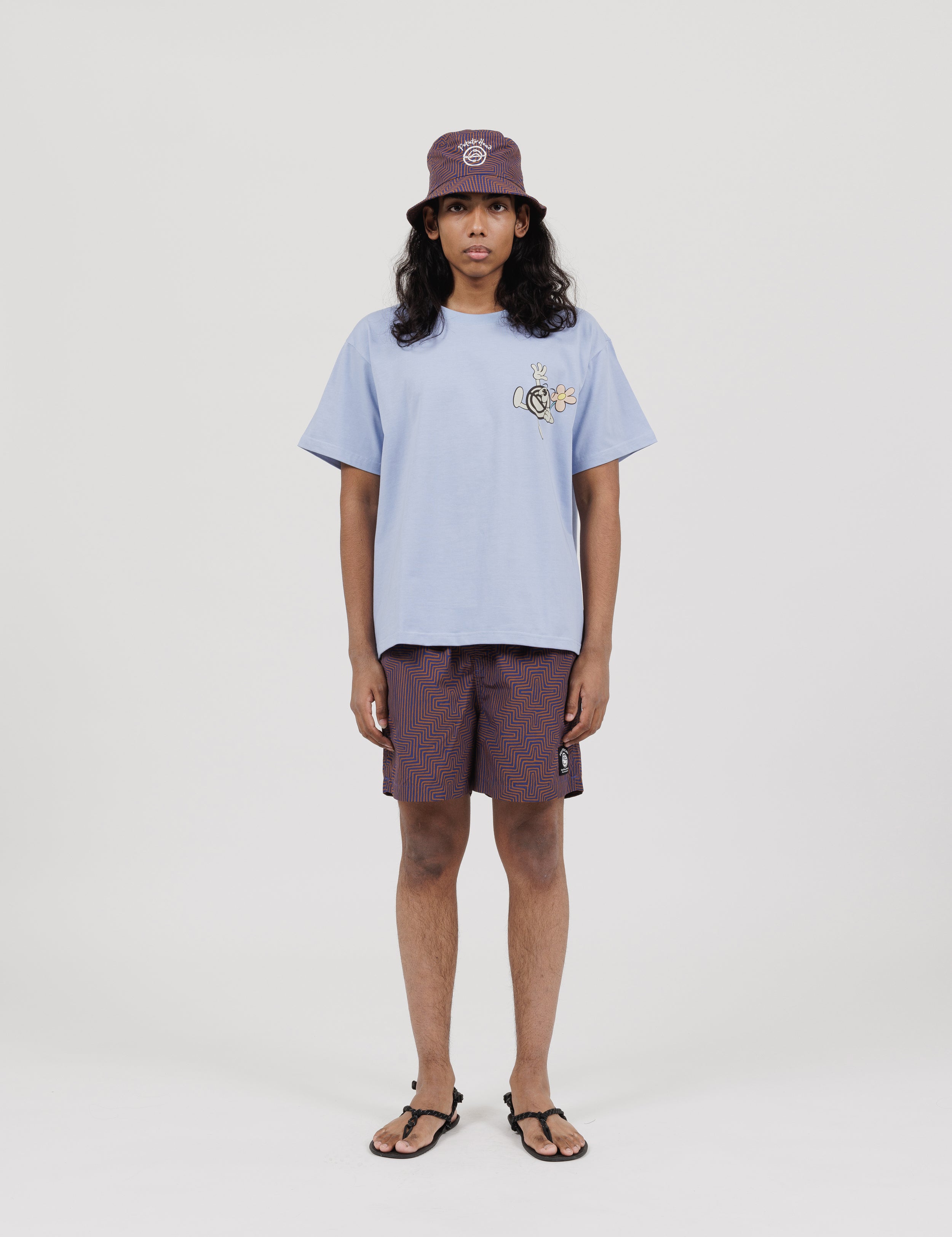 Eco Friends-Bli Made Short Sleeve T-Shirts (Watery)