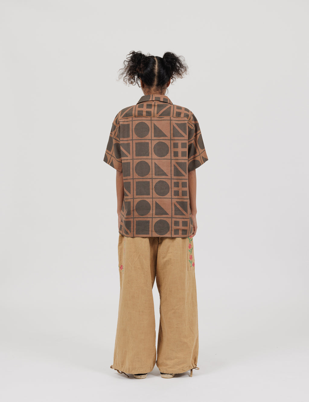 Embroidered Cargo Pants (Mango)