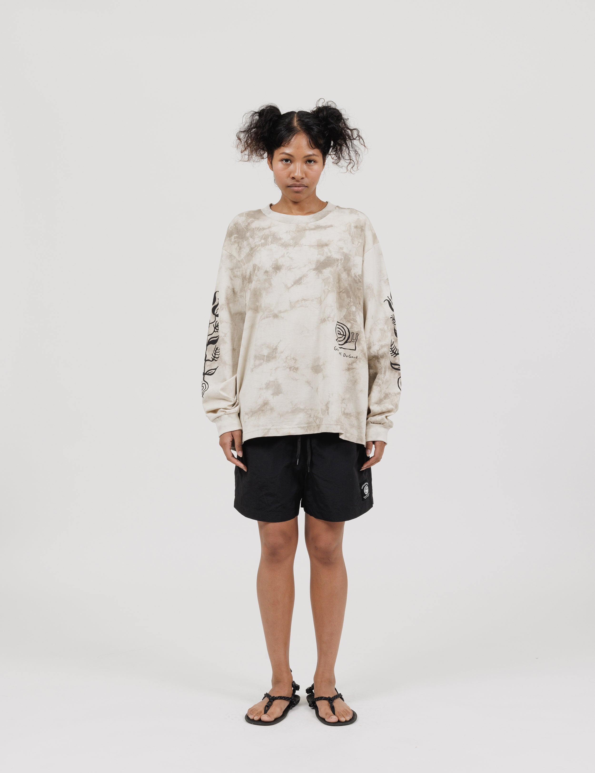 Seeds Of Life Long Sleeve T-Shirts (Almond)