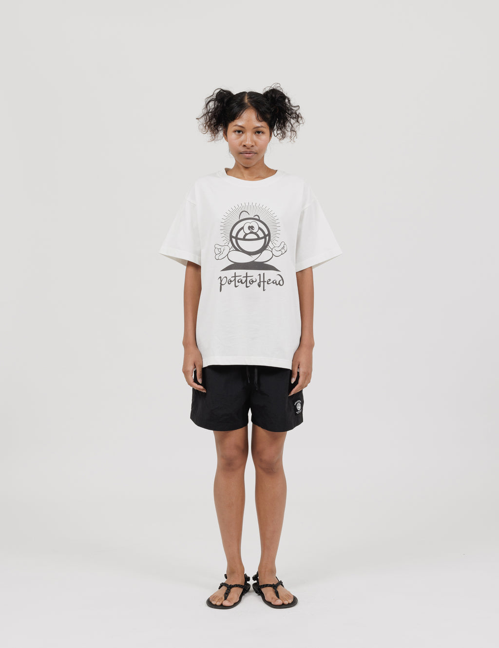 Chakra-Bli Made Short Sleeve T-Shirts (Off White)