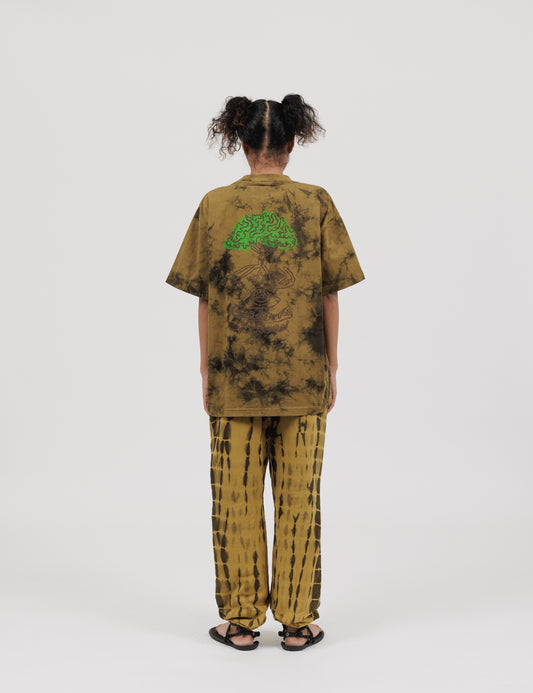 Peaceful Life Short Sleeve T-Shirts (Mango)