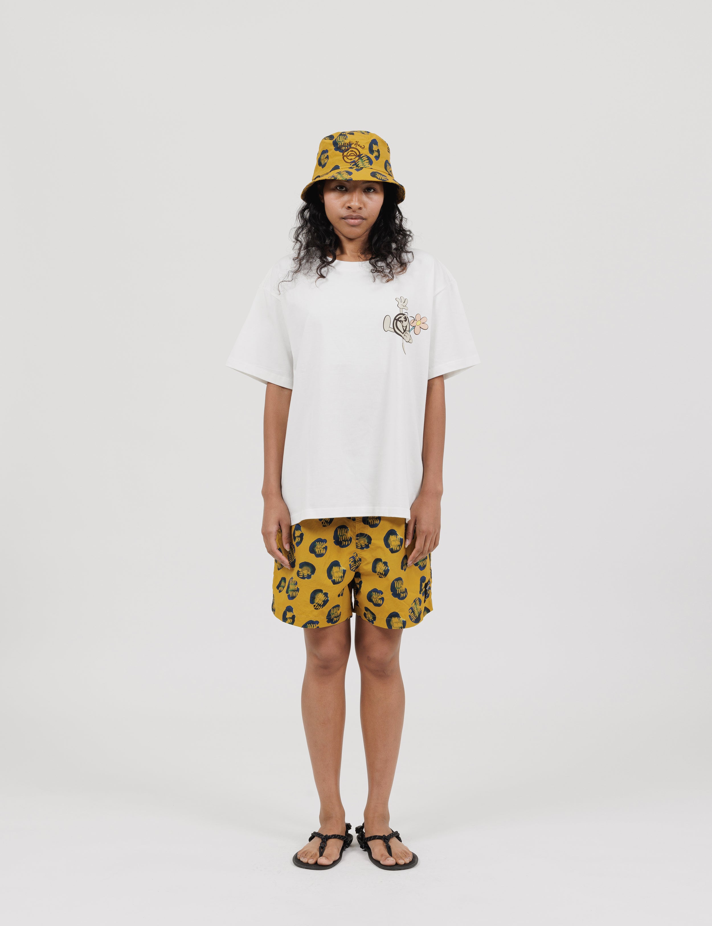 Eco Friends-Bli Made Short Sleeve T-Shirts (Off White)