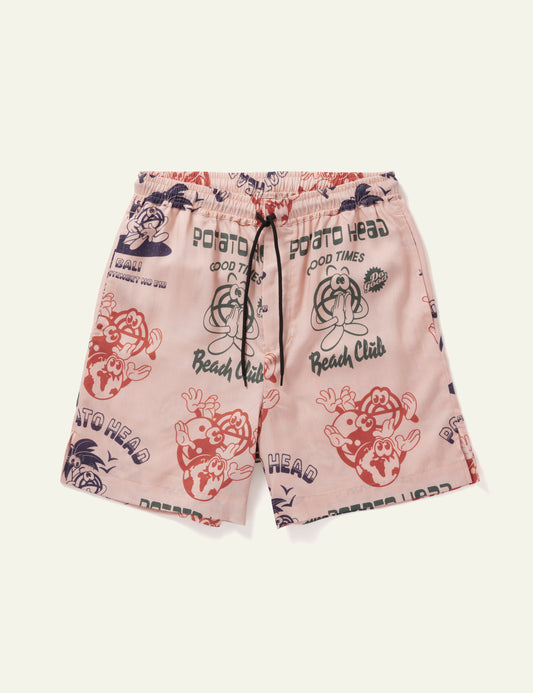 Bli Made Shorts (Salmon Pink)