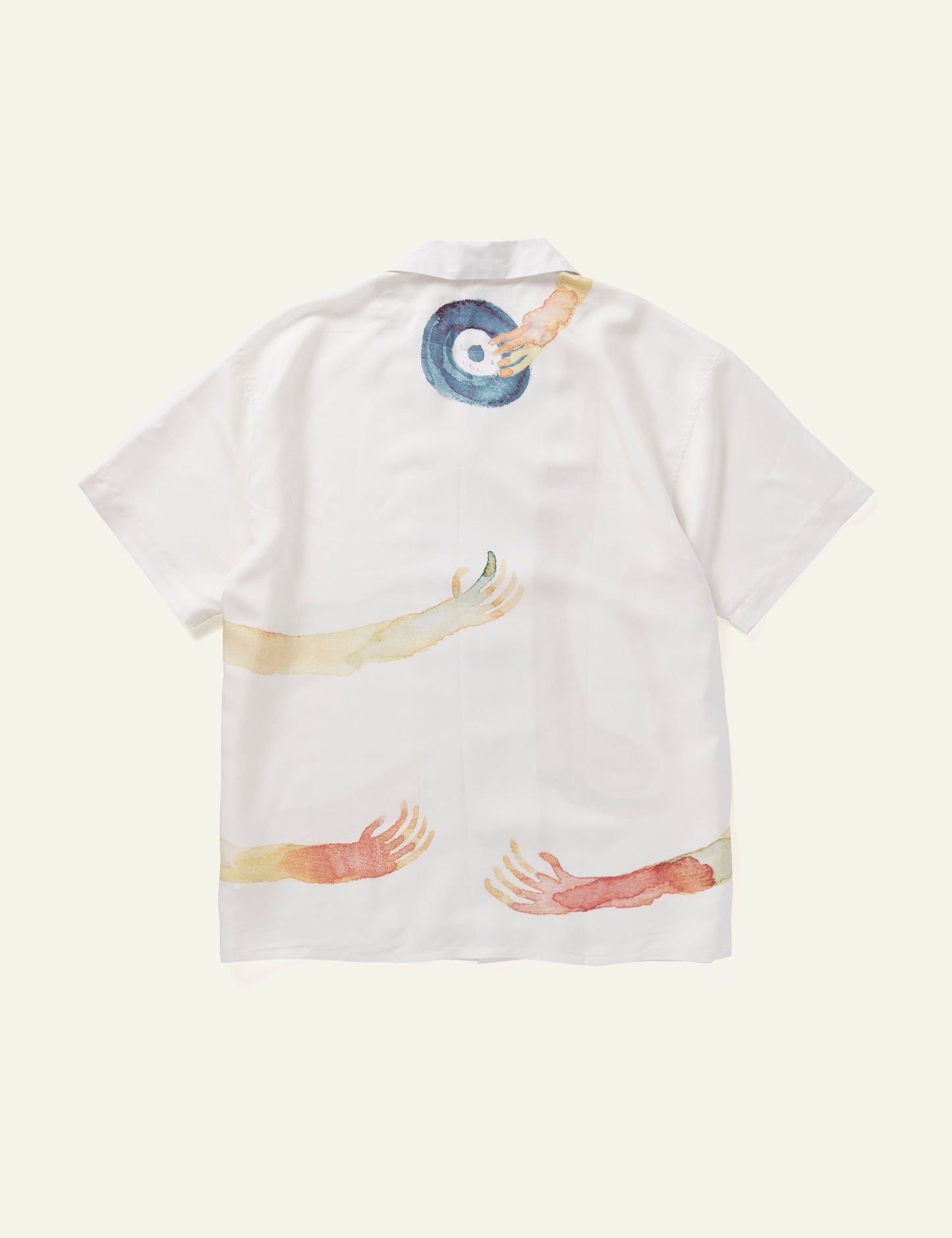 Bali's Monkey Short Sleeve Shirt (Off-White)