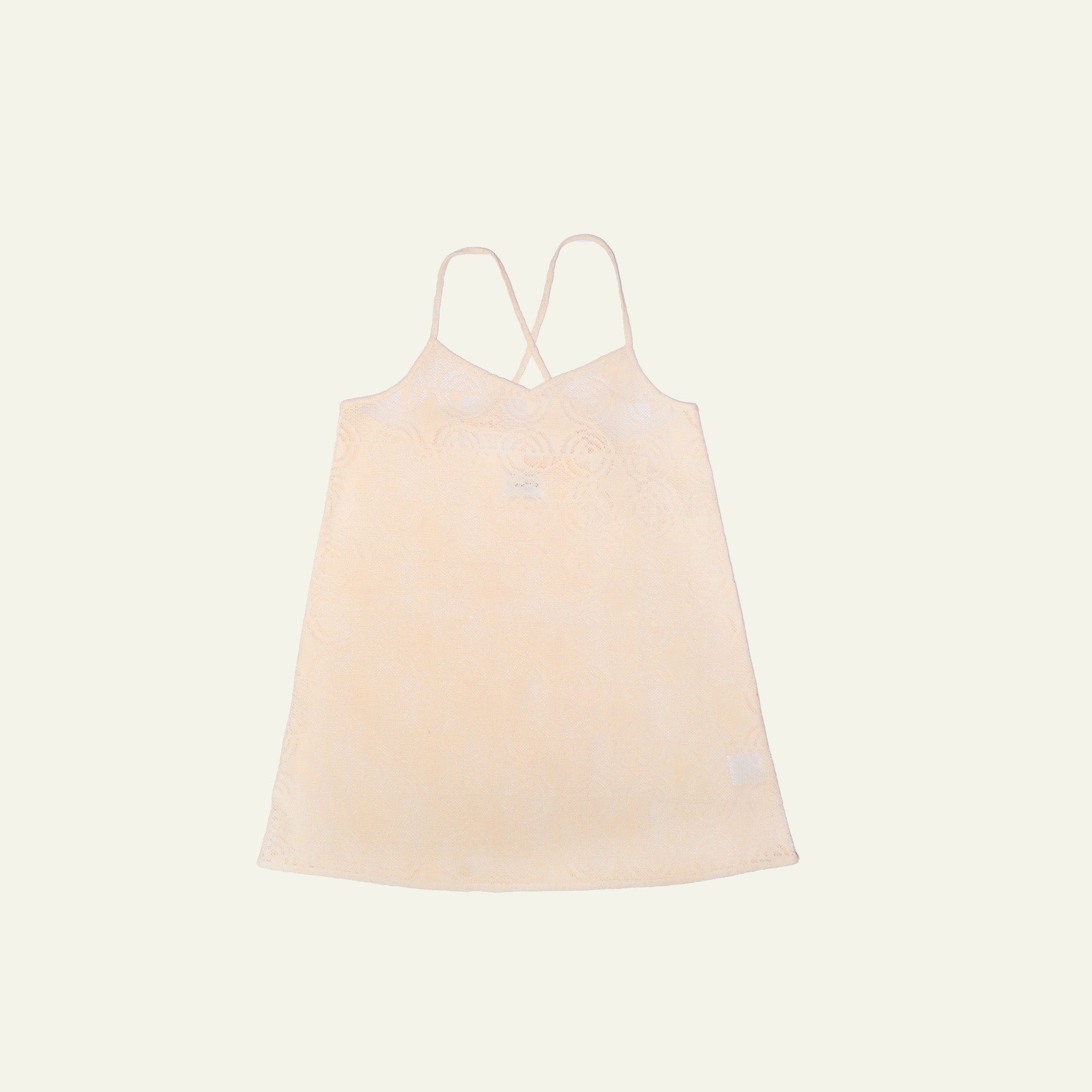 Monogram Lace Slip Dress