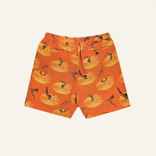 Dive In Shorts (Orange)