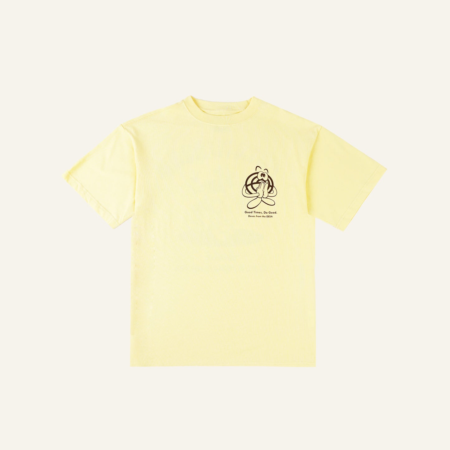 Swaying Palm T-Shirt (Yellow)