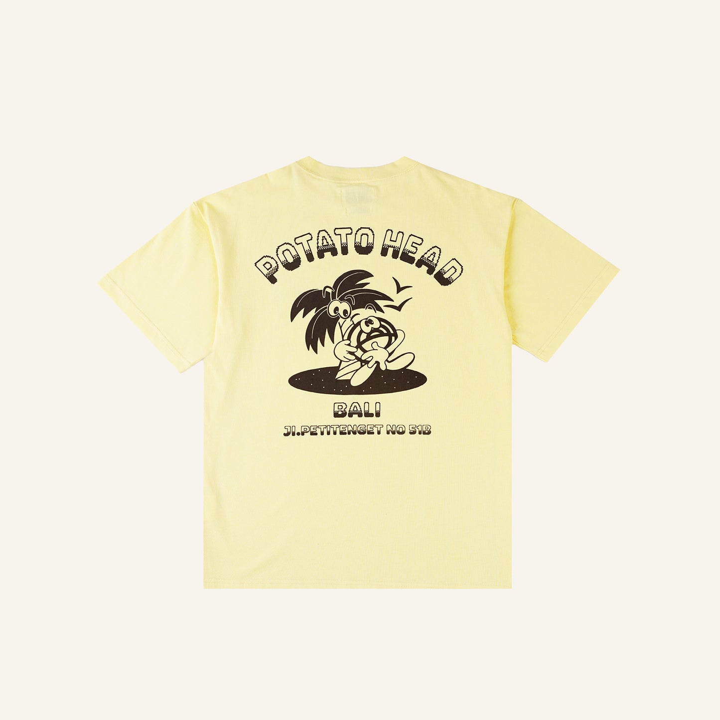 Swaying Palm T-Shirt (Yellow)