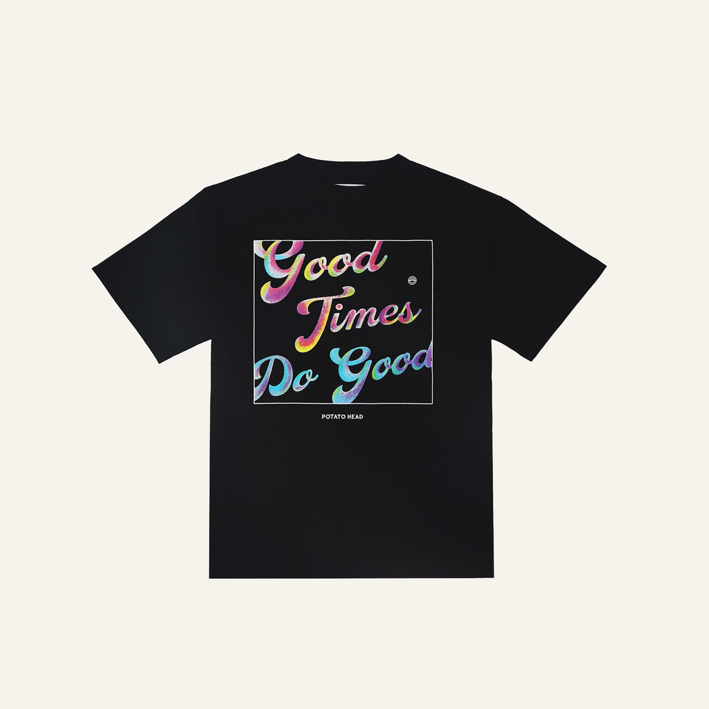 Good Times, Do Good T-Shirt (Black)