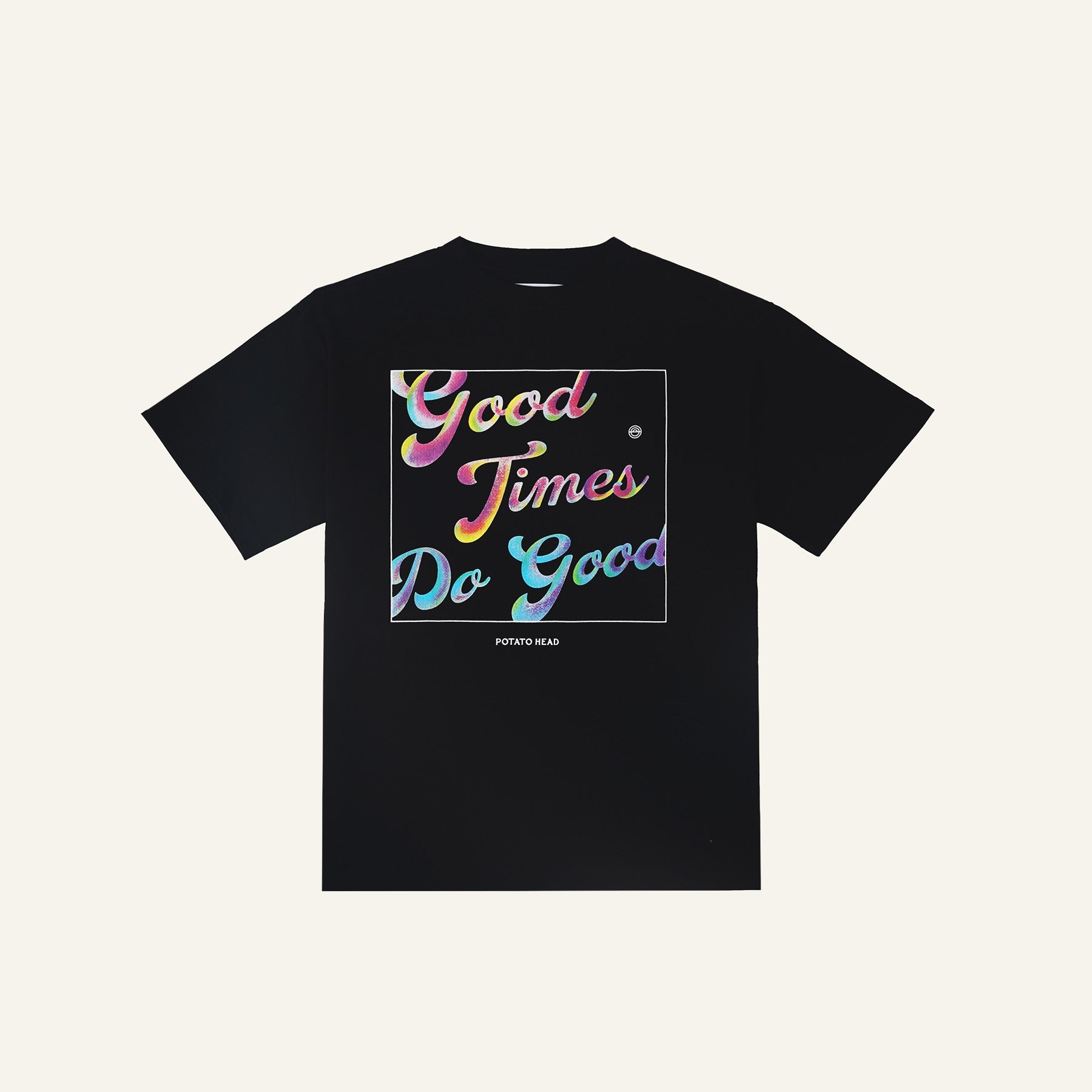 Good Times, Do Good T-Shirt (Black)