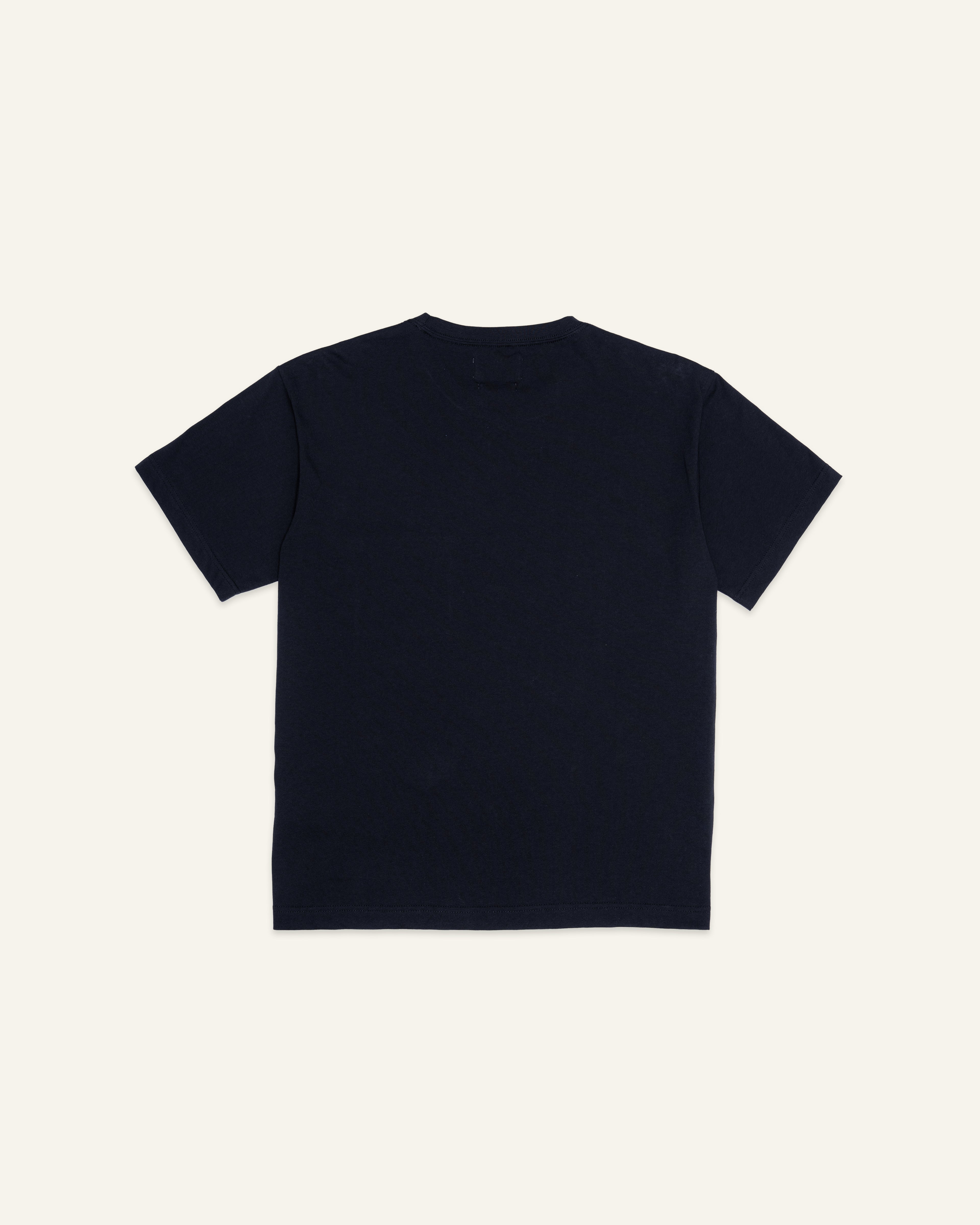 Bali's Embroidery Pocket T-Shirt Black
