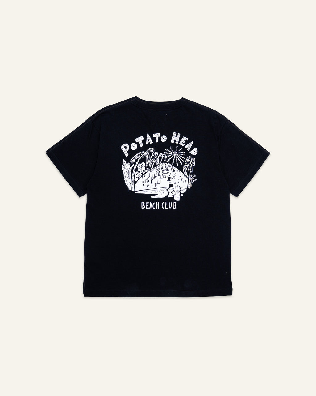 Beach Club T-Shirt Black