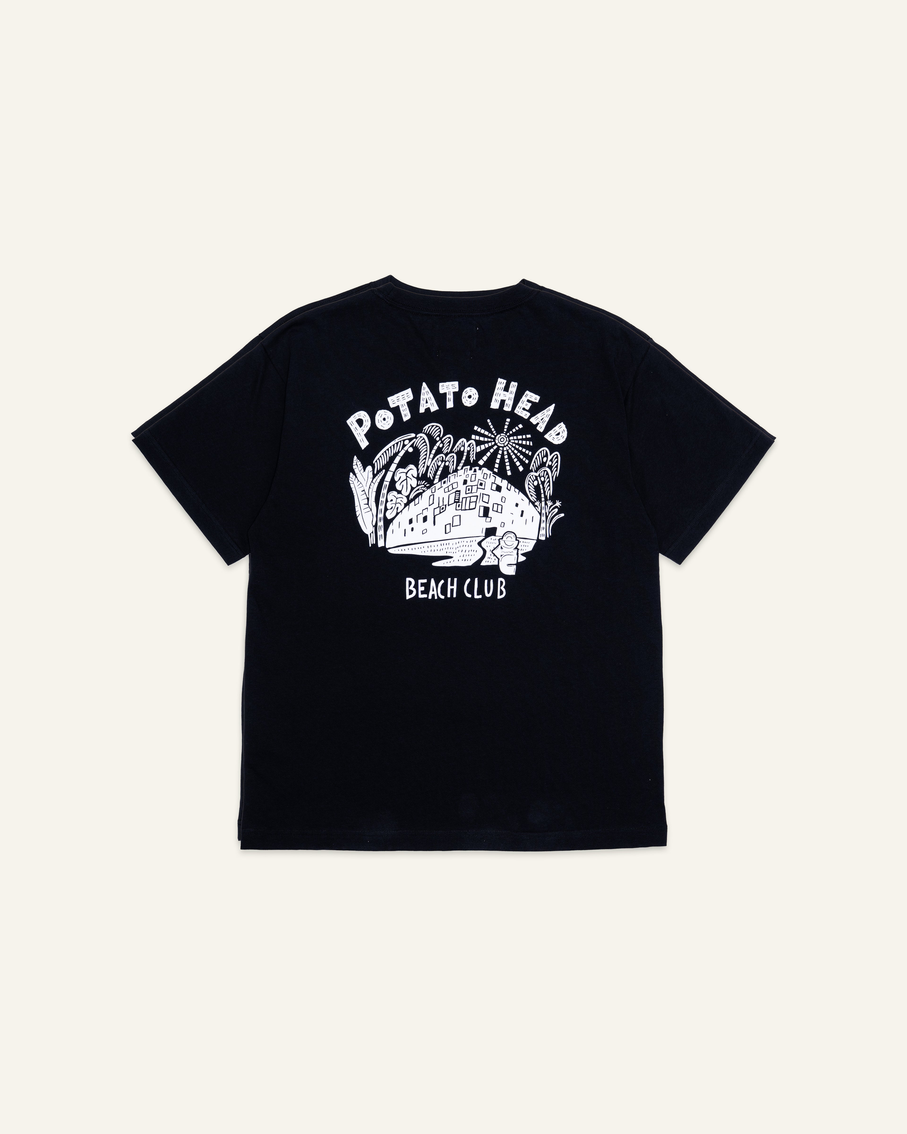 Beach Club T-Shirt Black
