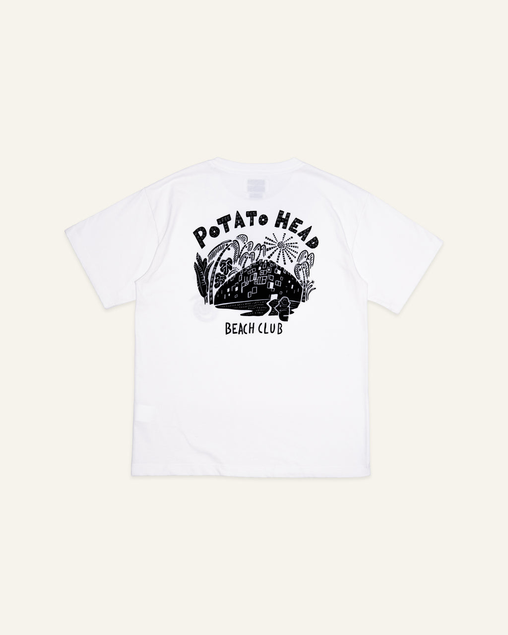 Beach Club T-Shirt Off White