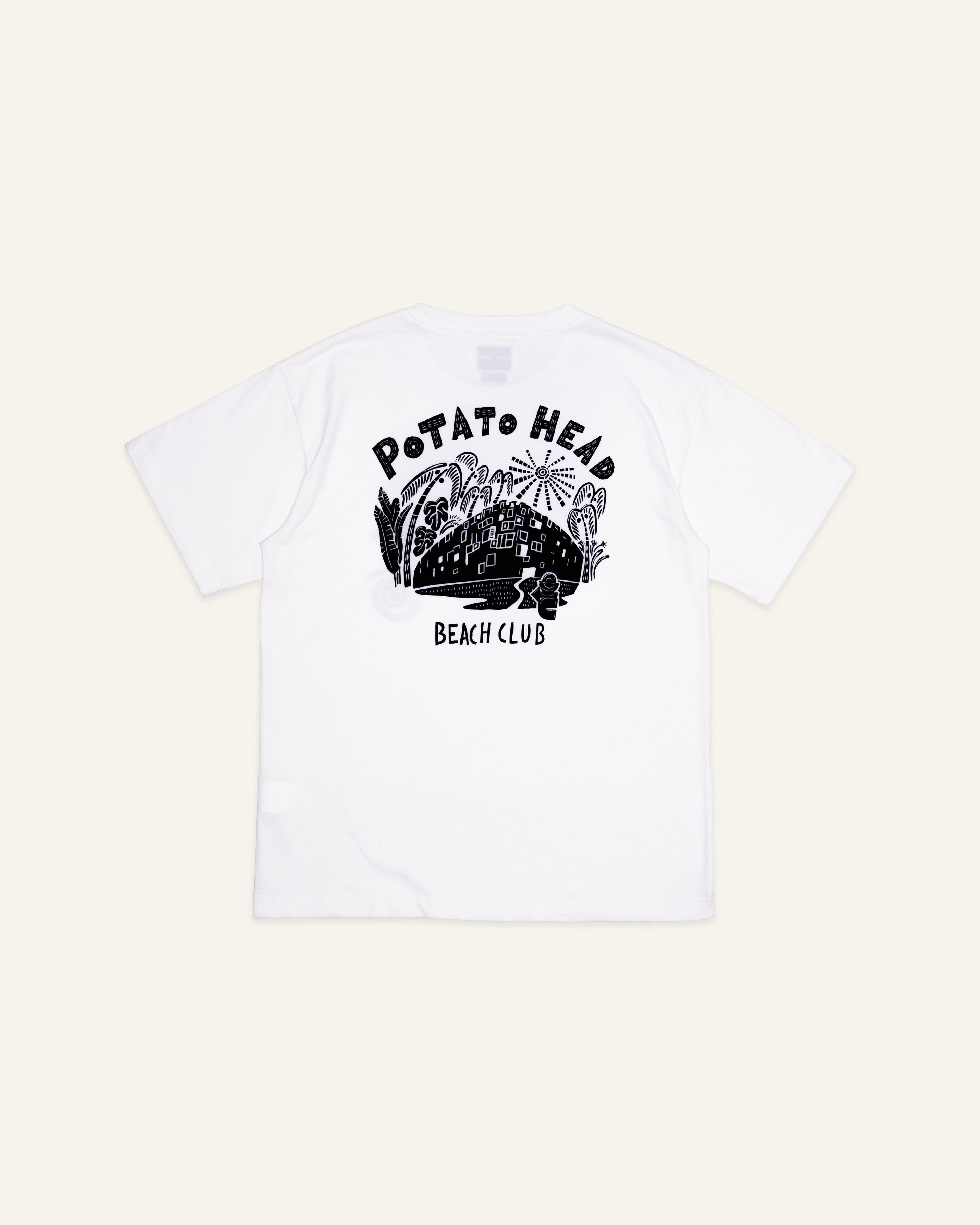 Beach Club T-Shirt Off White