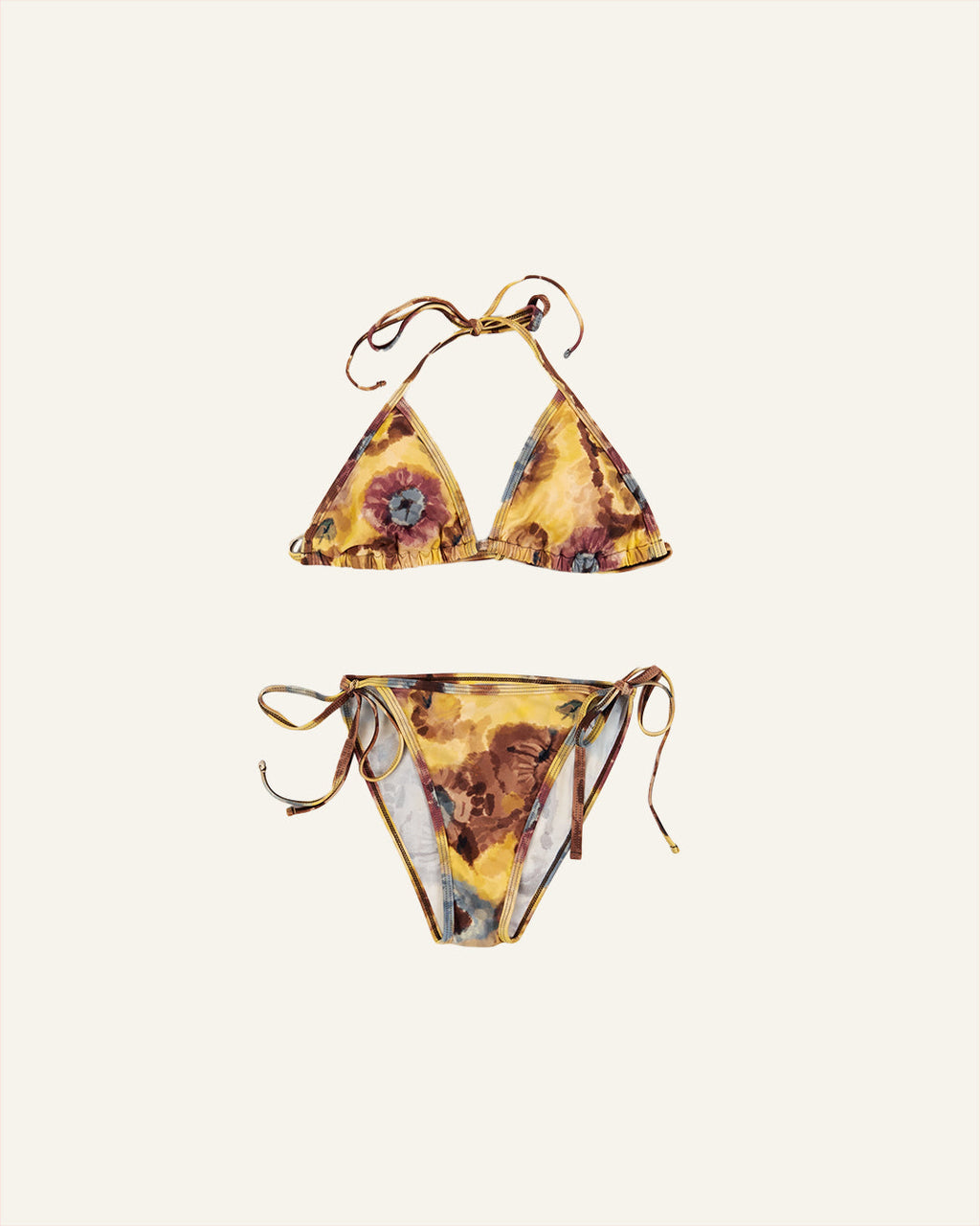 Pattern Bikini Tie Dye