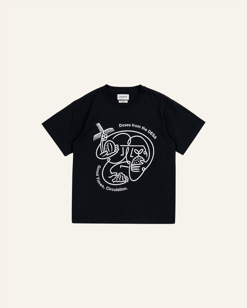 Circulation Short Sleeve T-Shirts