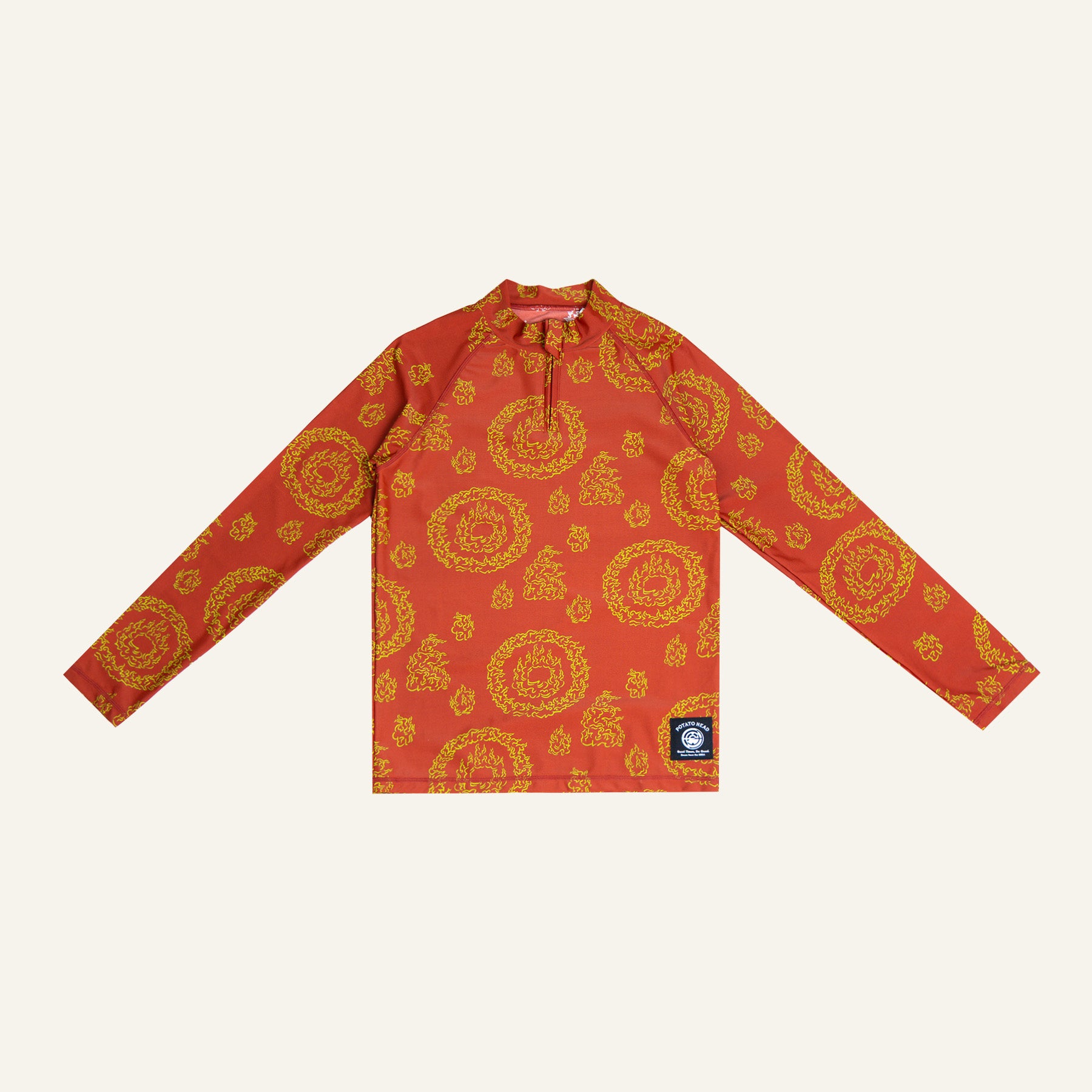 Fire Rash Guard – Potato Head Shop