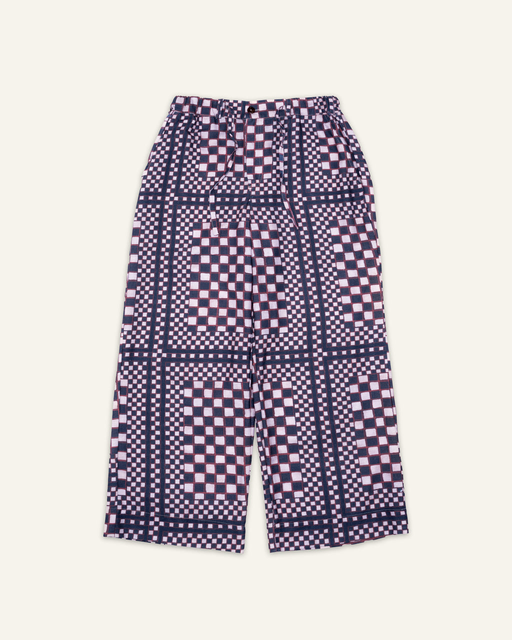 Framed Batik Easy Pants