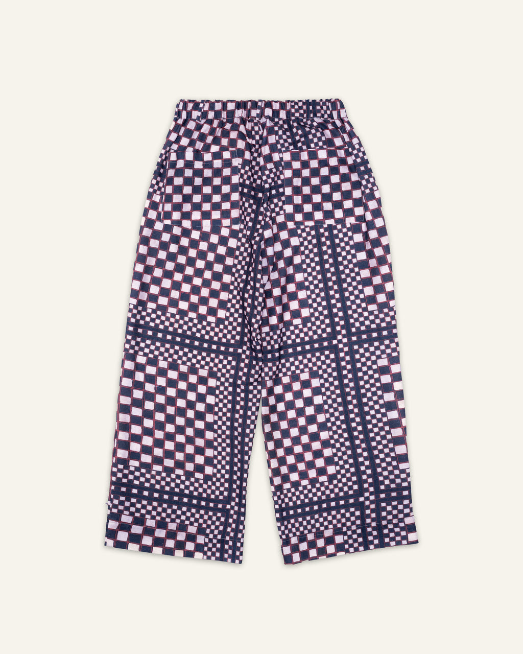 Framed Batik Easy Pants