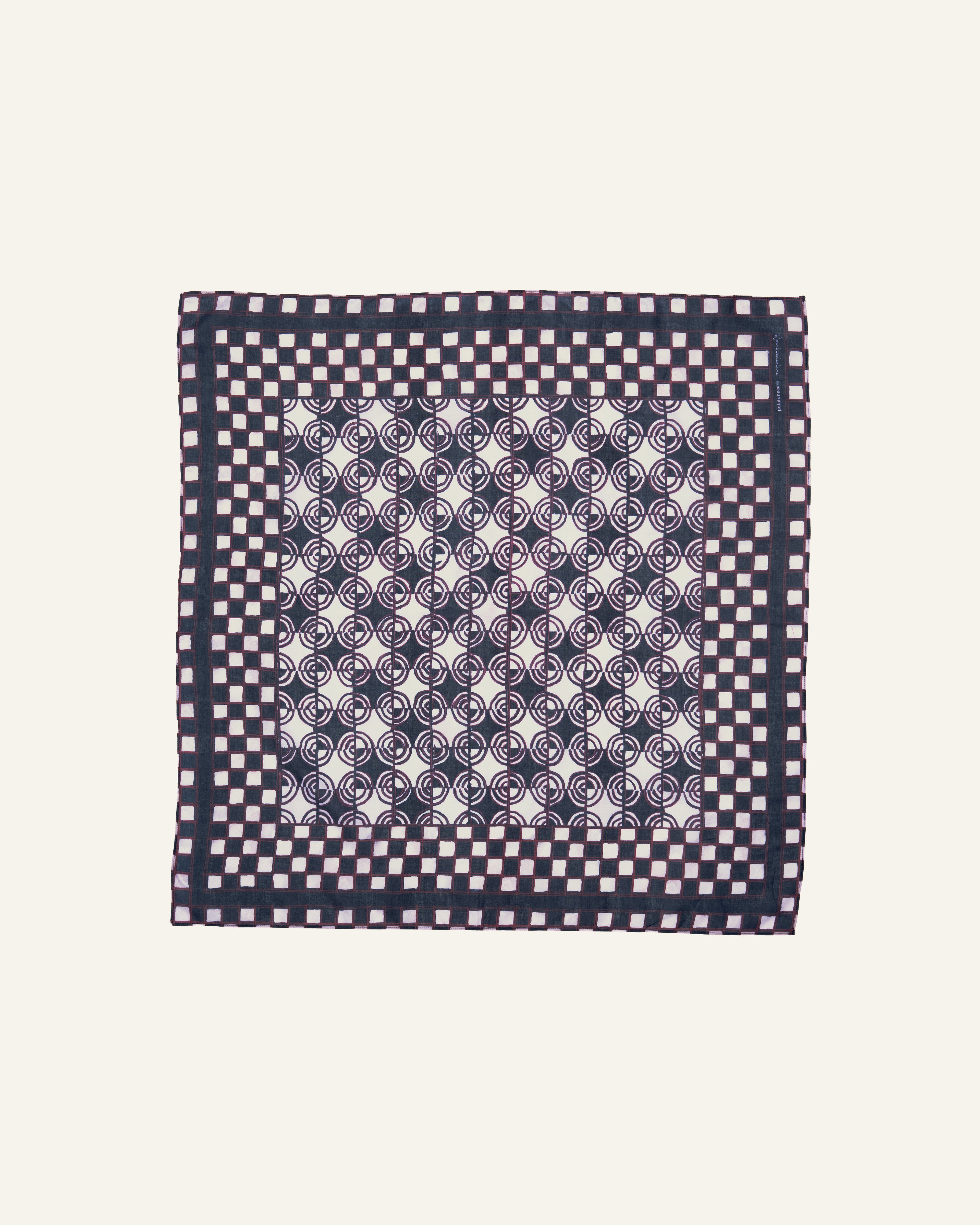 Framed Batik Scarf