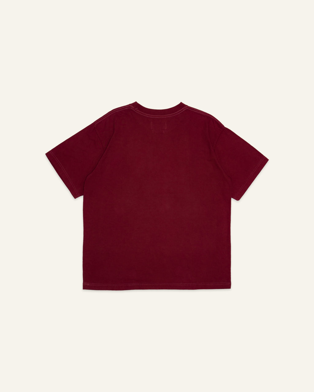 Gapura Plant Dye T-Shirt Burgundy