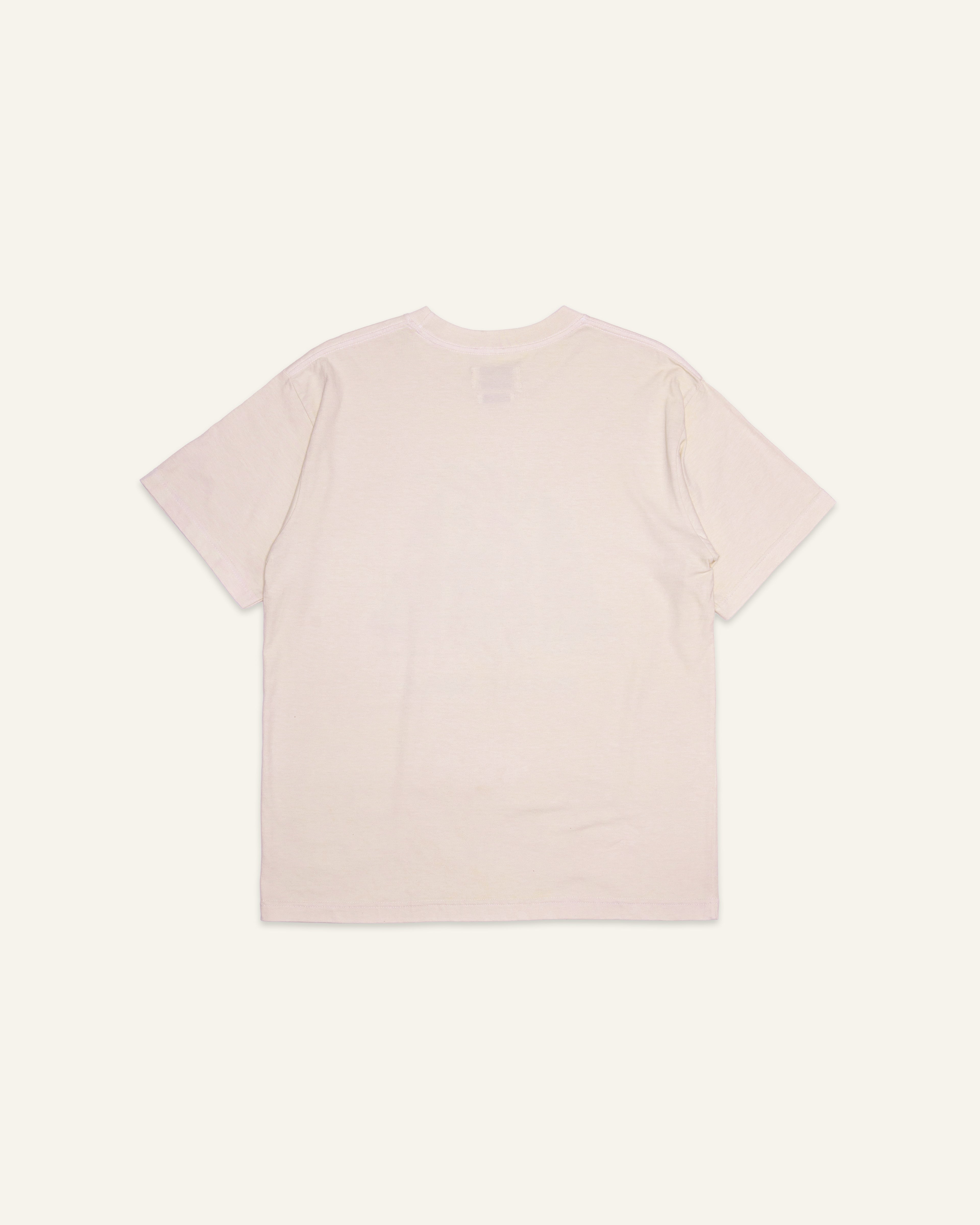 Gapura Plant Dye T-Shirt Natural