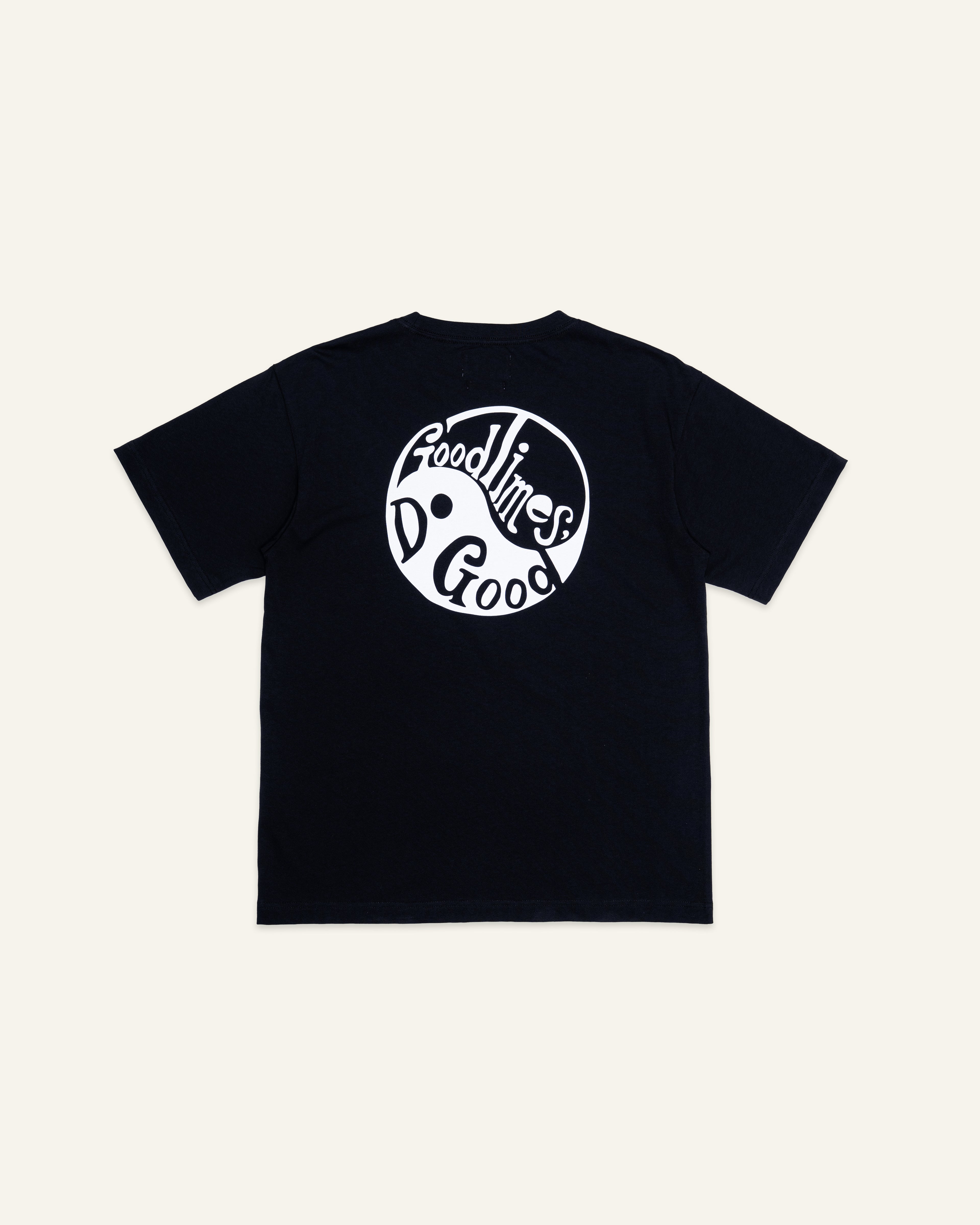 Good Times, Do Good T-Shirt Black