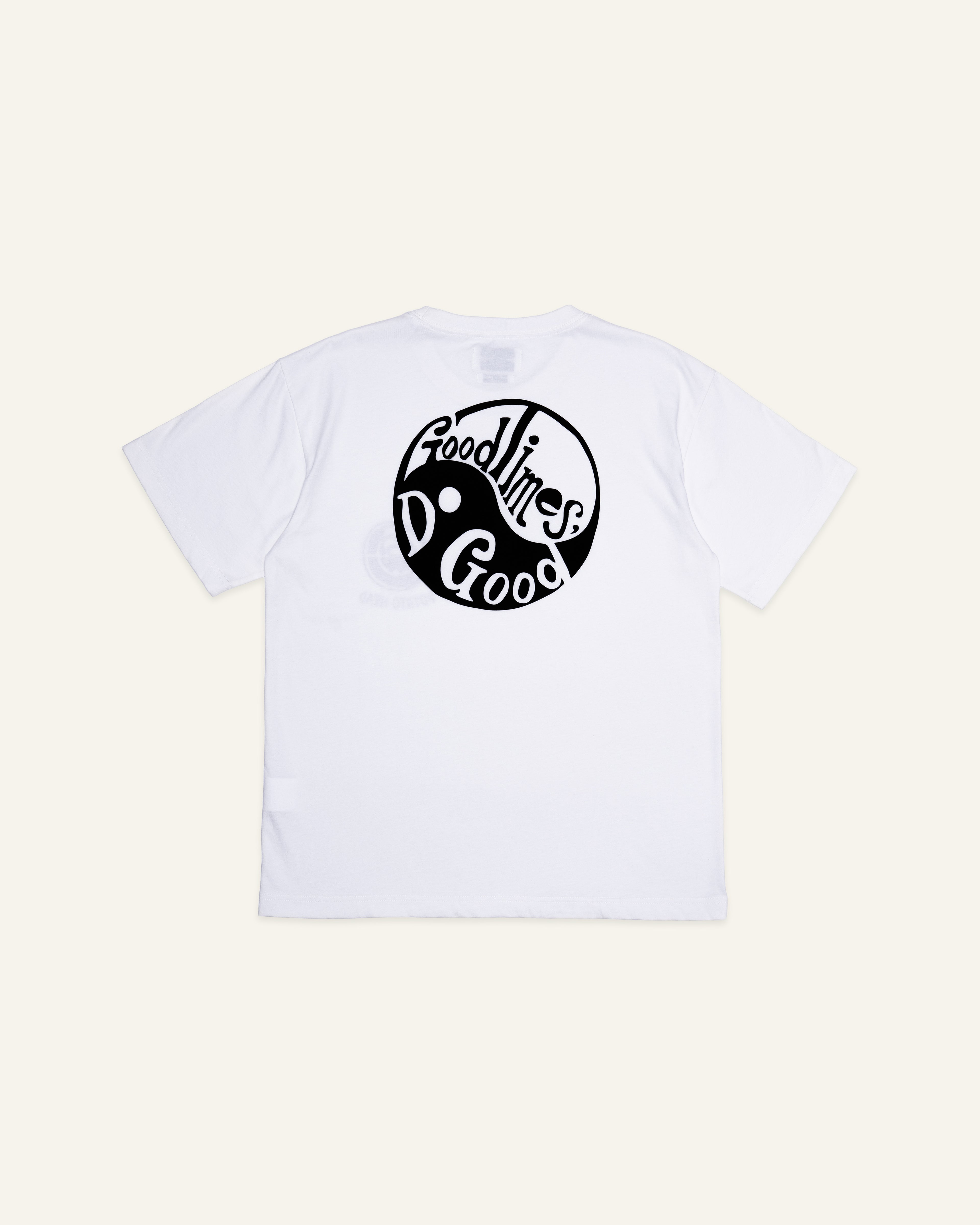 Good Times, Do Good T-Shirt Off White