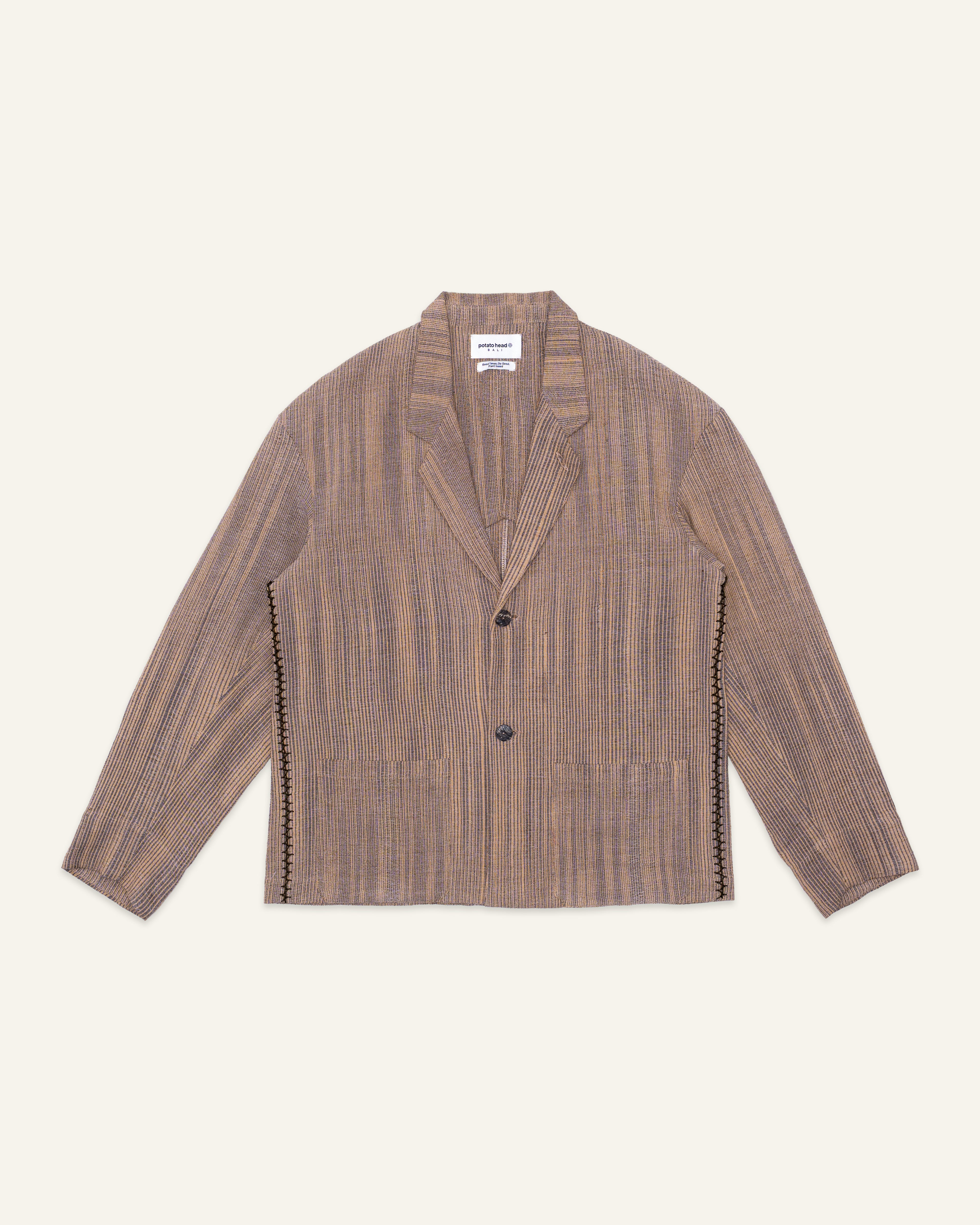 Handloom Rapel Jacket Beige