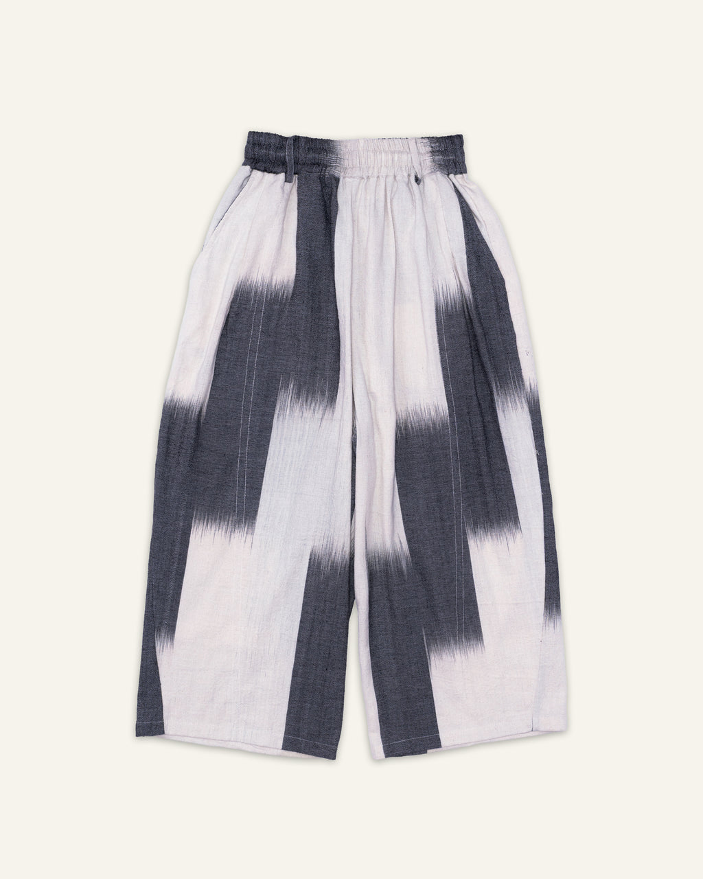 Ikat Curve Trousers Off White